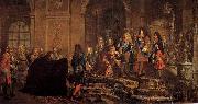 Louis XIV s Louis XIV. empfangt den Dogen von Genua in Versailles oil painting artist